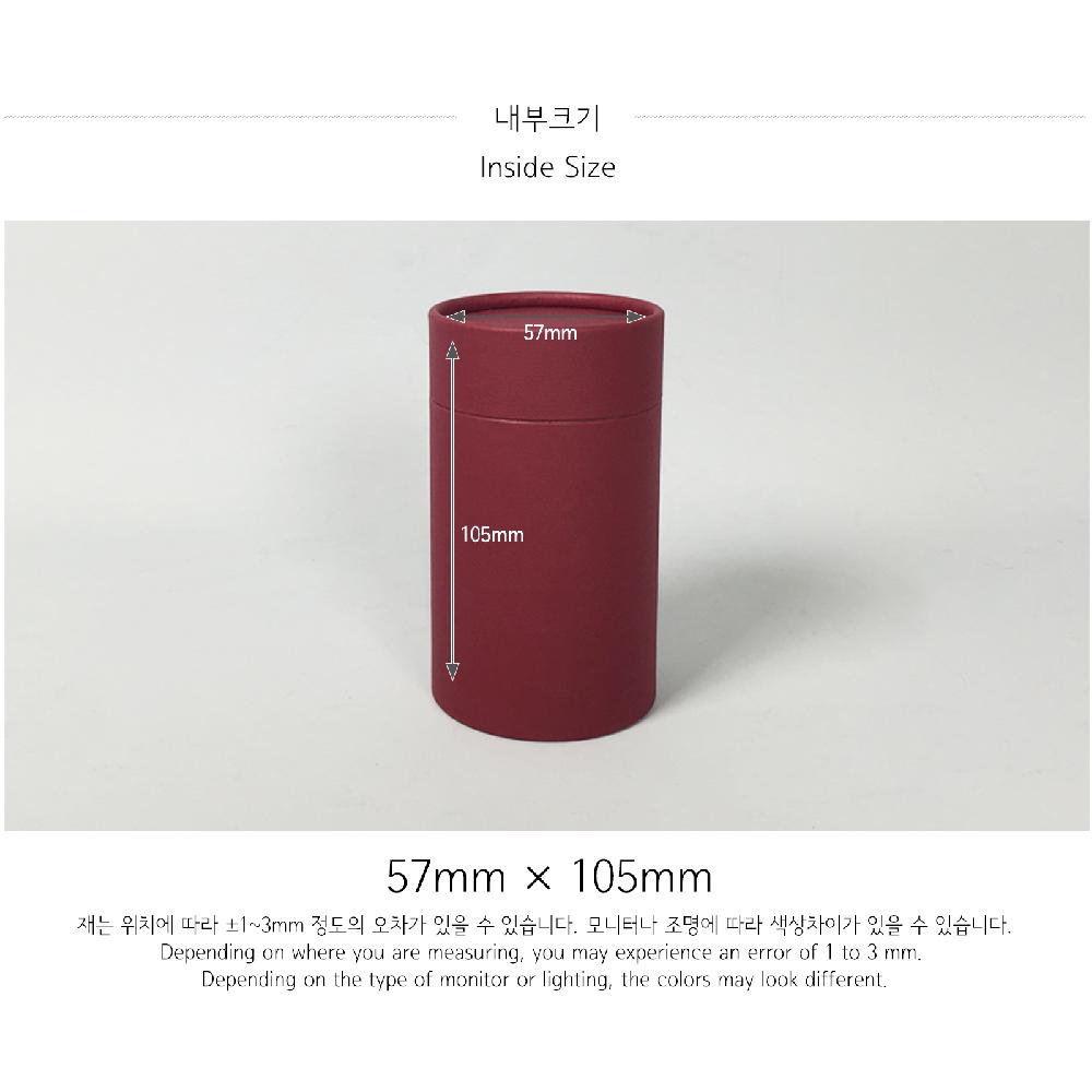 Paper tube 65-S(Wine)_Cosmetic Candy Pharmaceutical Packing Box Cylinder Gift Box Wrapping Supplies